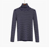 GIGIGO Autumn Winter Turtleneck Sweater Women Fashion Knitted Casual Pullover Long Sleeves Elasticity Femme jumper