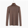 GIGIGO Autumn Winter Turtleneck Sweater Women Fashion Knitted Casual Pullover Long Sleeves Elasticity Femme jumper