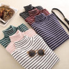 GIGIGO Autumn Winter Turtleneck Sweater Women Fashion Knitted Casual Pullover Long Sleeves Elasticity Femme jumper
