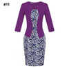 Gift Sashes Womens Elegant Belted Tartan Wear to Work Business Dress Lady Autumn Long Sleeve Plaid Office Pencil Dress Plus Size