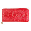 Genuine Leather Wallet Women Luxury Brand Alligator Vintage Zipper Women's Wallets and Purses Designer Female Slim Coin Purse
