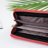 Genuine Leather Wallet Women Luxury Brand Alligator Vintage Zipper Women's Wallets and Purses Designer Female Slim Coin Purse