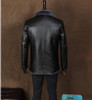 Genuine Leather men's coat Man Cow leather jacket Wool inside a suit winter jackets High Quality Leather coats Free Shipping