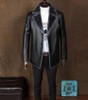 Genuine Leather men's coat Man Cow leather jacket Wool inside a suit winter jackets High Quality Leather coats Free Shipping