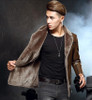 Genuine Leather men's coat Man Cow leather jacket Wool inside a suit winter jackets High Quality Leather coats Free Shipping