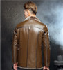 Genuine Leather men's coat Man Cow leather jacket Wool inside a suit winter jackets High Quality Leather coats Free Shipping