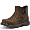 Genuine Leather Men Boots Winter Shoes Vintage Winter Boots Men Top Quality