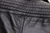 Genuine Leather Jacket Women Sheepskin fashion covered button Jaqueta De Couro Womens Coats And Jackets Winter 2016 Black