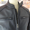 Genuine leather jacket men cowskin biker coats motorcycle jacket chaqueta moto hombre veste cuir homme cappotto free ship LT109
