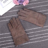 Genuine Leather Gloves for 4-8 year-old Children Winter Warm Wool Fur Gloves Minttens Natural Sheepskin Gloves for Kids