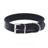 Genuine Leather Dog Collar Simple Design Puppy Harness Adjustable Small Dog Neck Strap Collar