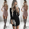 Dress 2017 Women Summer Dresses Summer Sleeve Casual Shirt Dress Mini Vintage Party Dresses