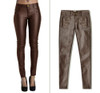 Dreamskull Women's Stretchy Skinny Motorcycle Pu Leather Pants Sexy Leggings
