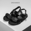 dreambox 2017 Summer British leisure breathable dew toe Roman sandals men's beach shoes