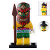 DR.TONG Single Sale The Lord of the Rings Medieval Castle Knights Rome Knights Skeleton Horses Building Bricks Blocks Toys Gifts