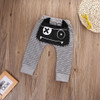 Adorable Kid Baby Cartoon Monster Pants Toddler Baby Boy Girl Cartoon Bottom Pants Harem Leggings Pants Trouser Unisex Long Pant