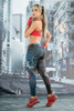 Adogirl Women Print Harley Quinn Fitness Leggings Fashion Workout Pants Clothes For Women Spandex Pants Leggins Punk Ropa Mujer