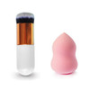 AddFavor 2pcs Makeup Set Kit Foundation Powder Makeup Brushes BB Cream Contour Brush Cosmetic Sponge Puff Beauty Tools