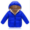 Actionclub Winter Thickening Children Clothing Cotton Hooded Baby Girls Boys Winter Outwear Pure Color Coat Kids Winter Clothing