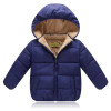 Actionclub Winter Thickening Children Clothing Cotton Hooded Baby Girls Boys Winter Outwear Pure Color Coat Kids Winter Clothing