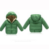 Actionclub Winter Thickening Children Clothing Cotton Hooded Baby Girls Boys Winter Outwear Pure Color Coat Kids Winter Clothing