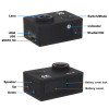 Action camera deportiva Original EKEN H9 / H9R remote Ultra HD 4K WiFi 1080P 60fps 2.0 LCD 170D pro sport waterproof go camera