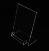 Acrylic sign clip Datasheet leaflet sign label holder frame desktop table name card holder display rack