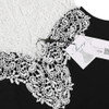 ACEVOG Women Summer Lace Dress Sexy vestidos 2017 Lady Sleeveless Lace Patchwork High Waist Pleated Casual Knee Length Dress