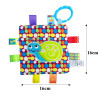 Cartoon Baby Calm Toy Baby Appease Towel Grasping Baby Hand Towels Comforting Taggies Infant Interactive Toys Square Newborn