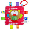 Cartoon Baby Calm Toy Baby Appease Towel Grasping Baby Hand Towels Comforting Taggies Infant Interactive Toys Square Newborn