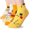 Cartoon Anime Pokemon Pikachu Women Short Cute Sock art Socks Women Lady Girl Summer Cotton kiss Sock ankle meias sox Pokemon