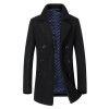 CARTELO made Men's Wool Jackets Spring Autumn winter Brand Men Woolen Coats Middle Long Jackets And Coats Mens Warm coat