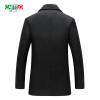CARTELO made Men's Wool Jackets Spring Autumn winter Brand Men Woolen Coats Middle Long Jackets And Coats Mens Warm coat