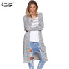 Cardigan Open Stitch Women Sweater Slim Lady Winter Long Knitted Cardigans Tops Brand Plus Size Casual Poncho Women Sweater