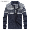 CARANFIER Winter Men Knitted Cardigan Sweater Male Cotton Casual Sweater Turtleneck O-Neck Slim Fit Men Leisure Christmas Style CARANFIER Winter Men Knitted Cardigan Sweater Male Cotton Casual Sweater Turtleneck O-Neck Slim Fit Men Leisure Christmas Style