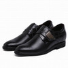 italian style real leather qshoes shoe mens business men man dress casual fashion pointed toe inner high heel shoes yo21812-1