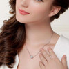 S925 Crystal Ball Necklace