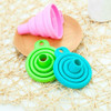 ISHOWTIENDA Silicone Gel Foldable Collapsible Style Funnel Hopper Kitchen cozinha cooking tools Accessories gadgets outdoor