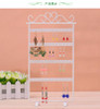 Iron Four Layer Earrings Jewelry Standing Rack Shelf Jewelry Storage Rack Holder Jewelry Organizer Metal Stand Organizer Holder