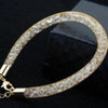 Sparkling Mesh Crystal Bracelet