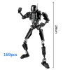 A Star Wars Story Rogue One Buildable Figure Imperial Death Trooper Sergeant Jyn Erso K-2SO Imwe Malbus Building Block Toy