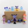 9pcs/lot Junior Vampirina The Vamp Bat woman Girl PVC Dolls Models Action Figures Toys Collectors For Children With Retail Box