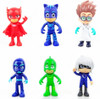 9CM 6Pcs/lot PJ masks Doll Toy Kids Action Figure Toy Owlette Catboy Anime Decoration Boy Girl Children'S Birthday Gift