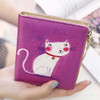 9 Style Fashion NEW Summer Cartoon Cat Women Wallets Brand Female Thin Short Wallet Clutch Purse