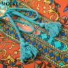 MCCKLE Summer Women Print Party Dress Bohemian half sleeve beach lace-up Casual dress Baroque Mini Straight Beach Dress Boho