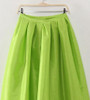 Maxi Long Skirt Floor Length Ladies High Waisted Skirts Women Neon Yellow Black Saias Longa 2018 Femininas Formal Jupe Femme