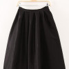 Maxi Long Skirt Floor Length Ladies High Waisted Skirts Women Neon Yellow Black Saias Longa 2018 Femininas Formal Jupe Femme