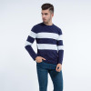 Liseaven 2017 New Autumn Winter Mens Long Sleeve T-Shirt O Neck Striped T Shirt for Men