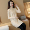Liooil knitted Long Sweater Women 2017 Autumn Winter Fashion Long Sleeve Turtleneck Warm Jersey Sweaters And Pullovers Female