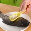 LINSBAYWU Fast Cleaning Fish Skin Steel Plastic Fish Scale Remover Scaler Scraper Cleaner Kitchenware Tool Peeler